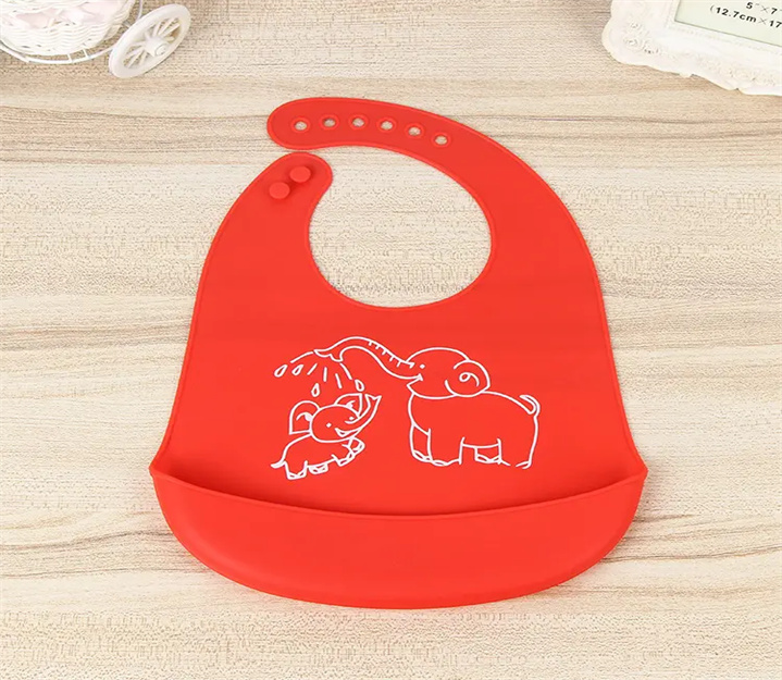 Cute Silicone Baby Bibs