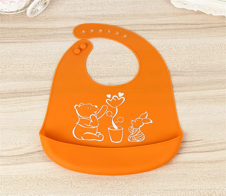 Cute Silicone Baby Bibs