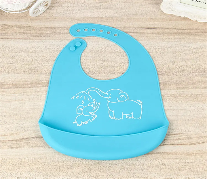 Cute Silicone Baby Bibs