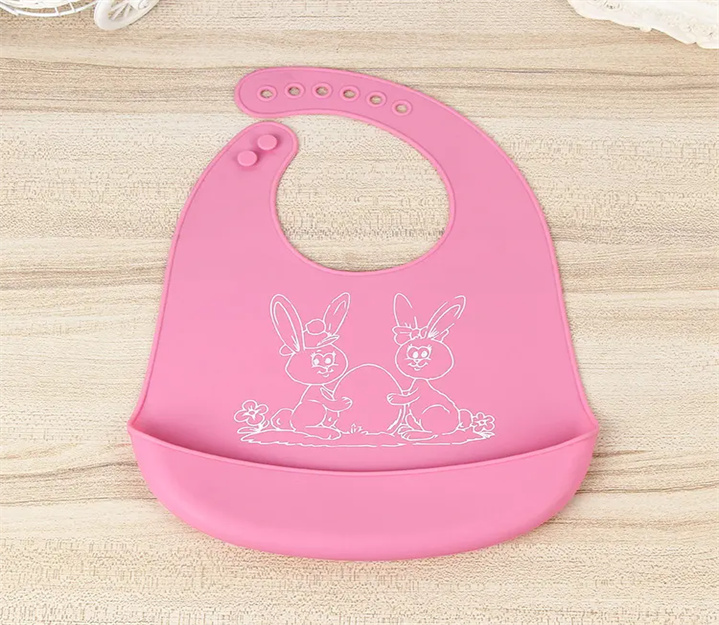 Cute Silicone Baby Bibs