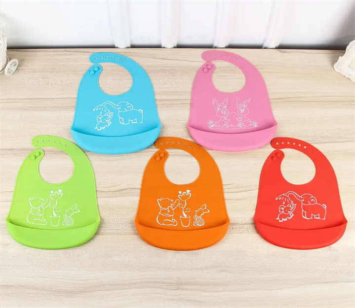 Cute Silicone Baby Bibs