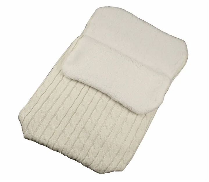 Thick Knit Baby Sleeping Bag