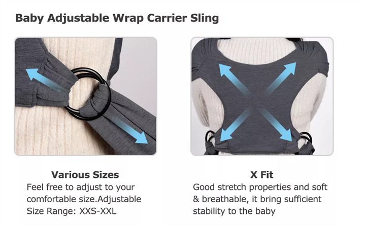 Adjustable Baby Wrap Carrier