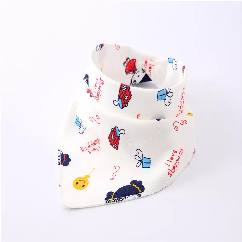 High Quality Triangle Cotton Baby Bibs