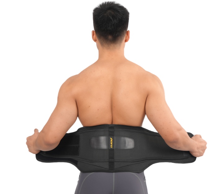 Lower Back Belt with Removable Pad