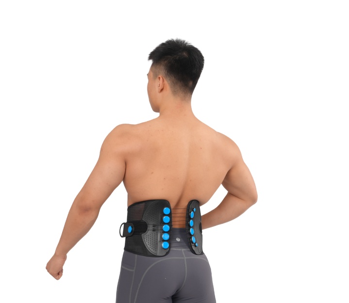 Workout Lumbar Corset with Adjustable Pulley System