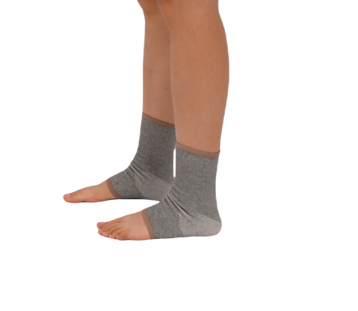 Knitted Nylon Ankle Compression Support Sleeve 