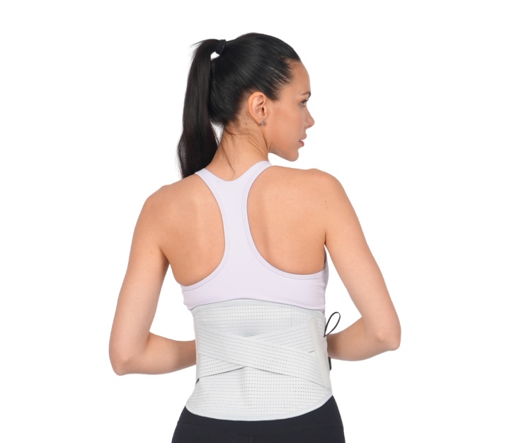 Heated Back Brace for Lower Back Pain Relief