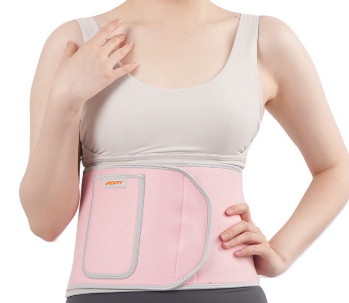 Silver Coating Lumbar Back Brace