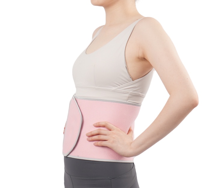 Silver Coating Lumbar Back Brace