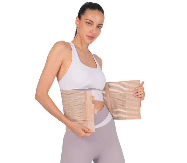 Nude Mesh Back Brace