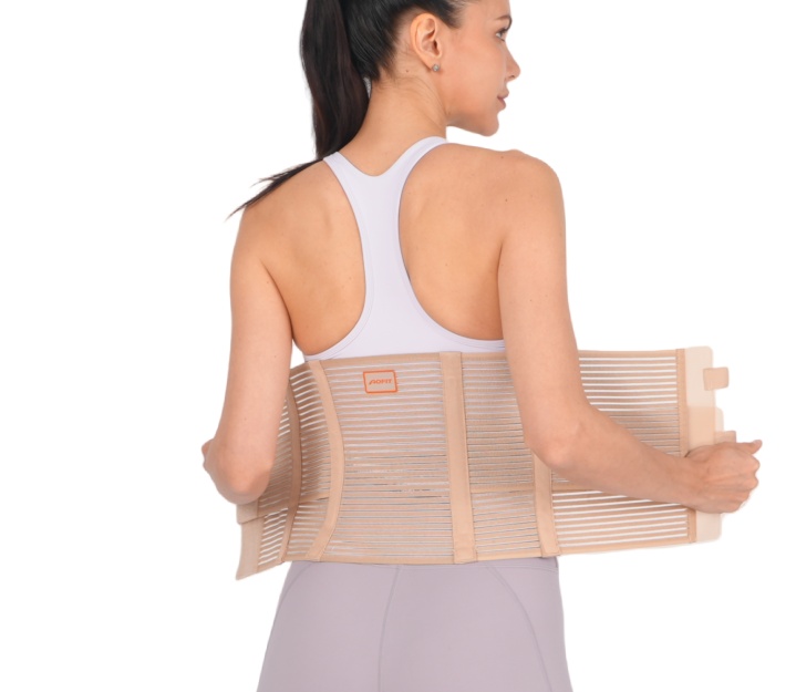 Nude Mesh Back Brace