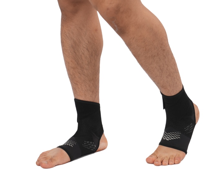 Black Knitted Ankle Sleeves