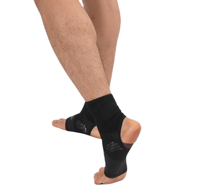 Black Knitted Ankle Sleeves