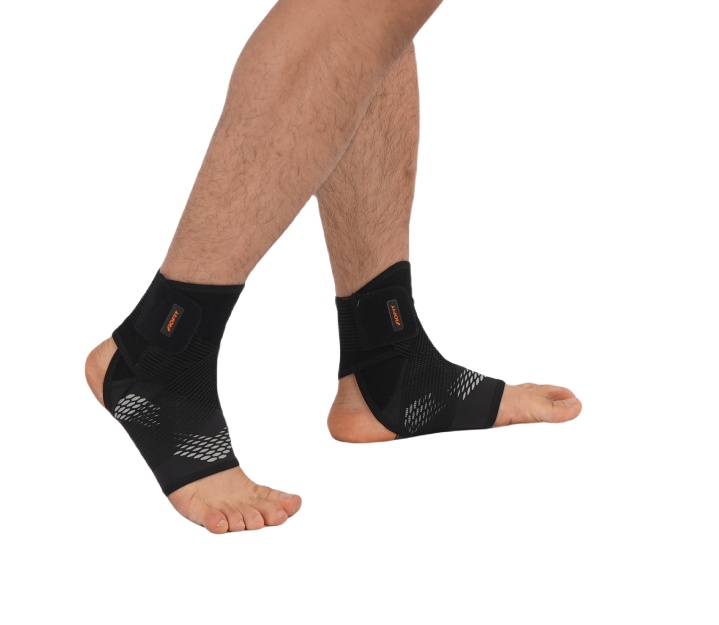 Black Knitted Ankle Sleeves