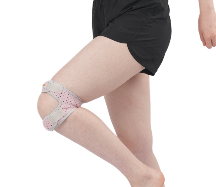 Pink Patella Knee Brace Support Belt 