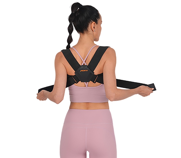 Back Posture Support With Straps