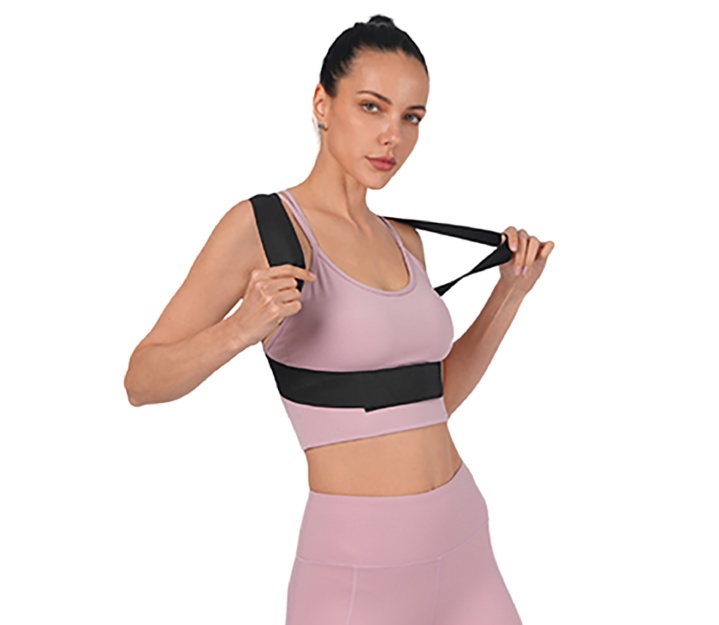 Back Posture Support With Straps