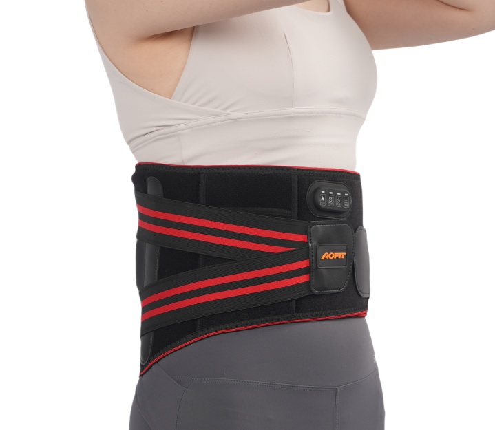 Heated Vibration Back Support Belt